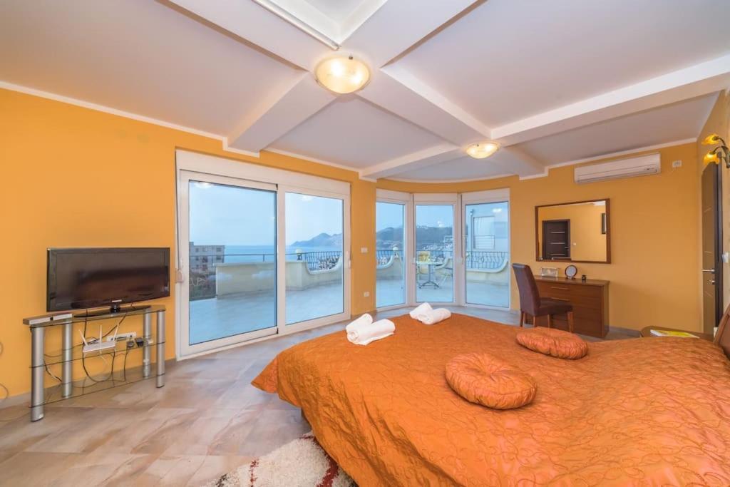 Villa Marina Dobra Voda Bagian luar foto